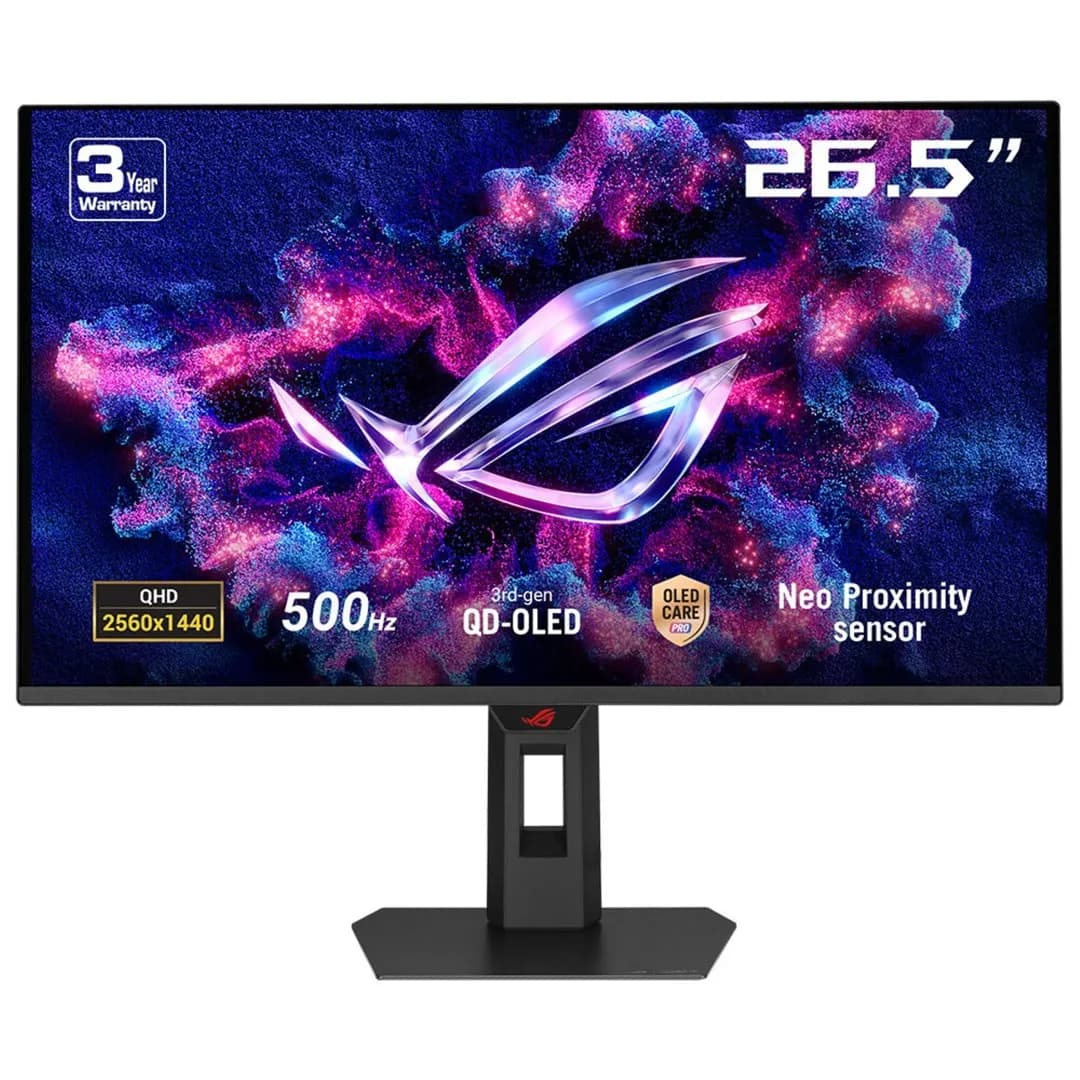ASUS MONITOR 26.5" XG27AQDPG ROG Strix OLED 500 Hz, zdjęcie 1 z 8
