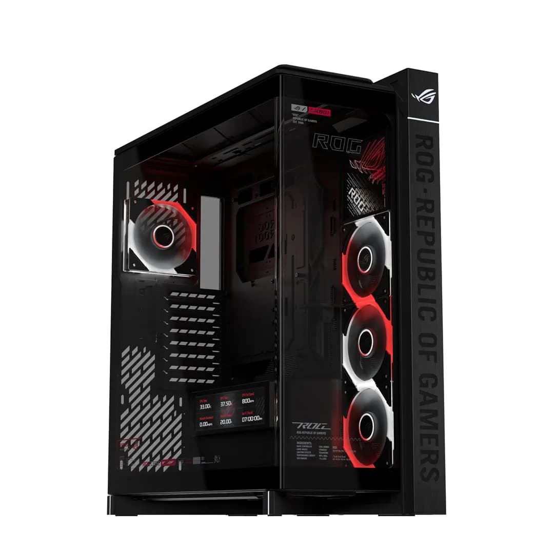 ASUS Obudowa ROG CRONOX GR801 CURVE TG ARGB BLACK, zdjęcie 1 z 12