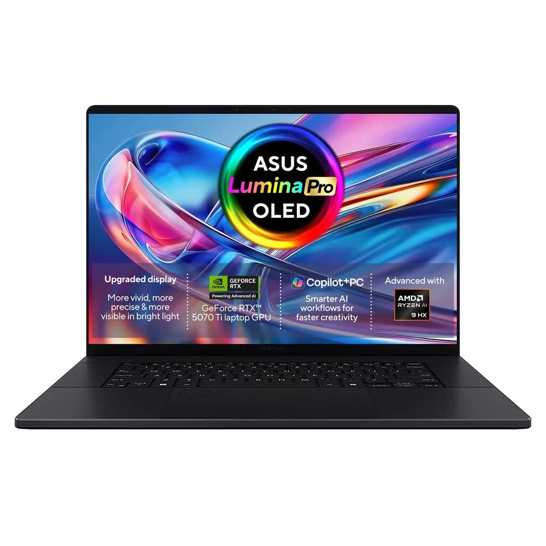 ASUS ProArt P16 H7606WR-SE058X Ryzen AI 9 HX 370 16.0"4K 120Hz 1600nits AR LBL 32GB LPDDR5X, zdjęcie 1 z 6