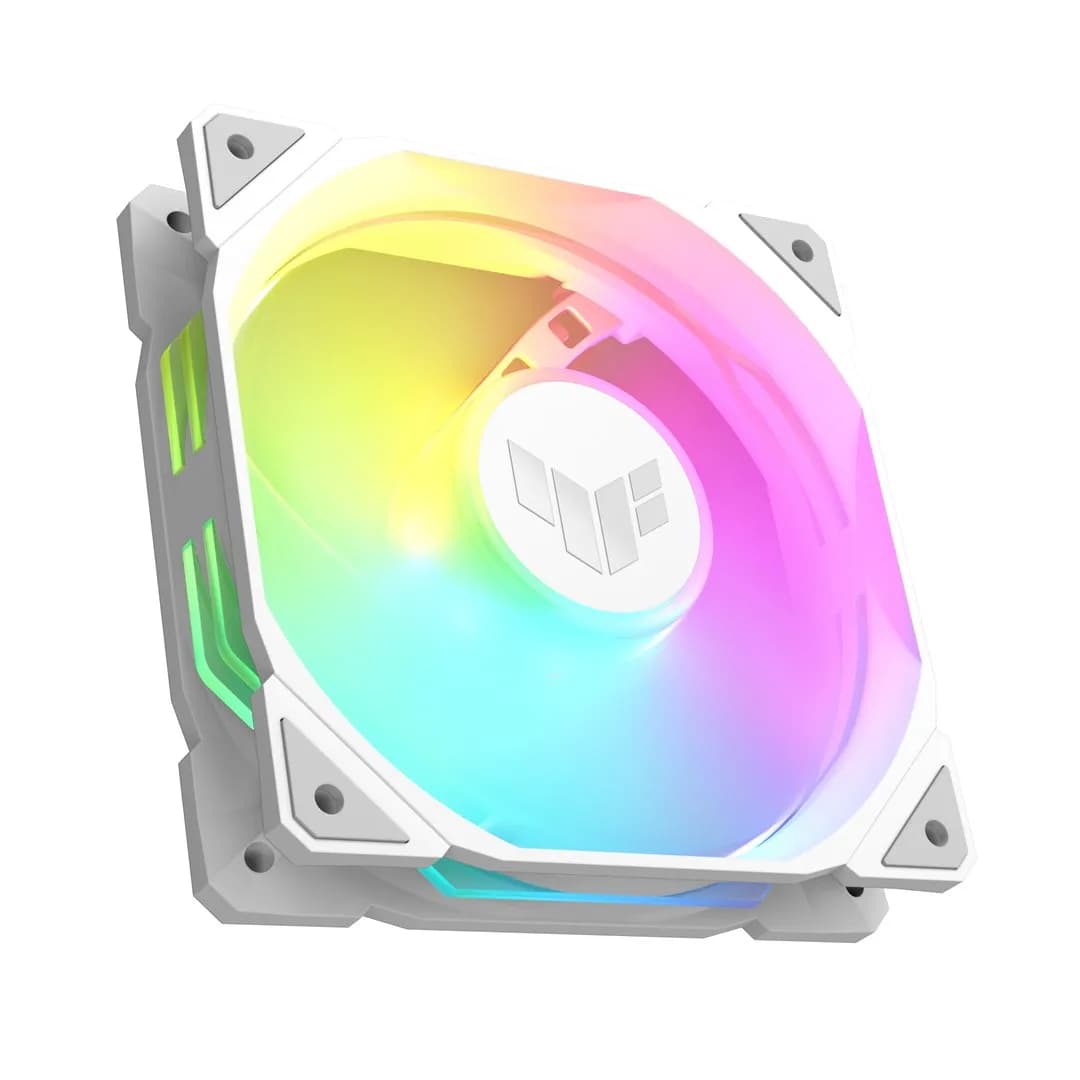 ASUS Wentylator TUF GAMING TF120 ARGB REVERSE WHITE, zdjęcie 1 z 9