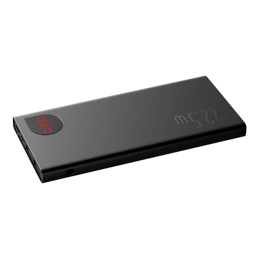 Baseus Adaman Metal powerbank z szybkim ładowaniem 10000mAh 22.5W (Overseas Edition 2021) czarny, zdjęcie 1 z 6