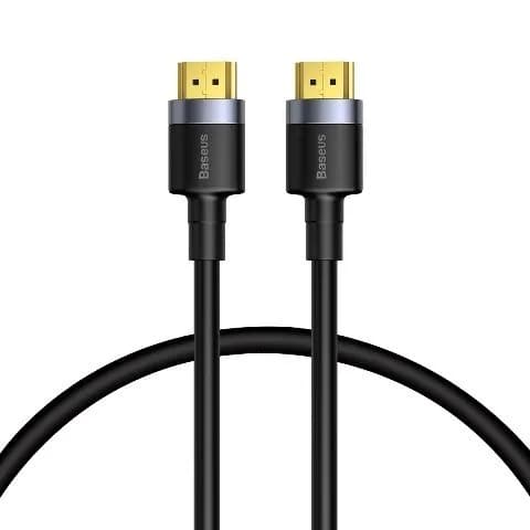Baseus Kabel Cafule HDMI, HDMI 2.0 4K 60 Hz 3D 18 Gbps 2 m - czarny, zdjęcie 1 z 12