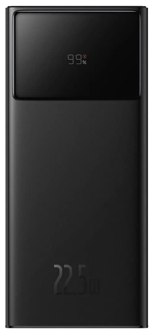 Baseus Powerbank EnerFill FP41 30000mAh 22.5W z kablem Simple USB-A - USB-C 3A 30cm - czarny, zdjęcie 1 z 12