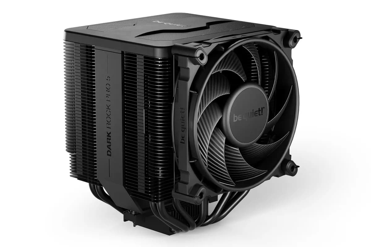 be quiet! Chłodzenie DARK ROCK PRO 5 kompatybilny Intel (1700, 1200, 1150, 1151, 1155) oraz AMD, zdjęcie 1 z 8