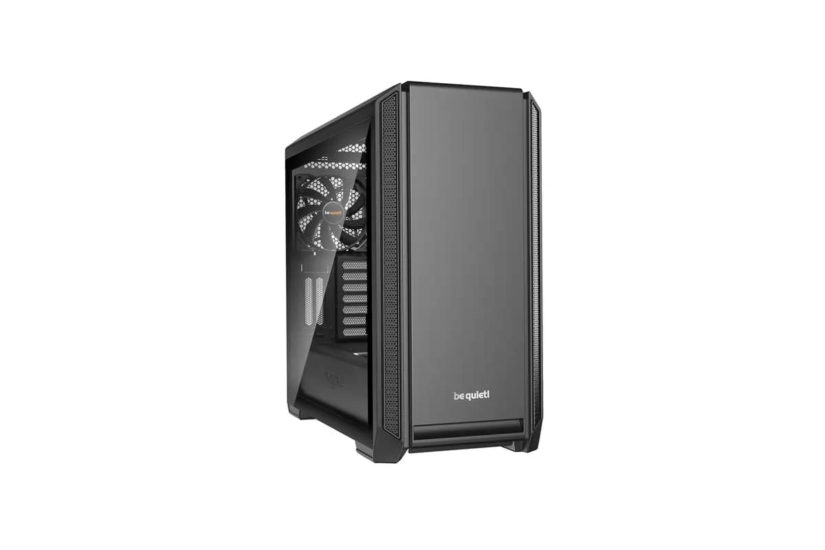 be quiet! Obudowa SILENT BASE 601 BGW26 (ATX, Extended ATX, Mini ATX, Mini ITX; kolor czarny), zdjęcie 1 z 9