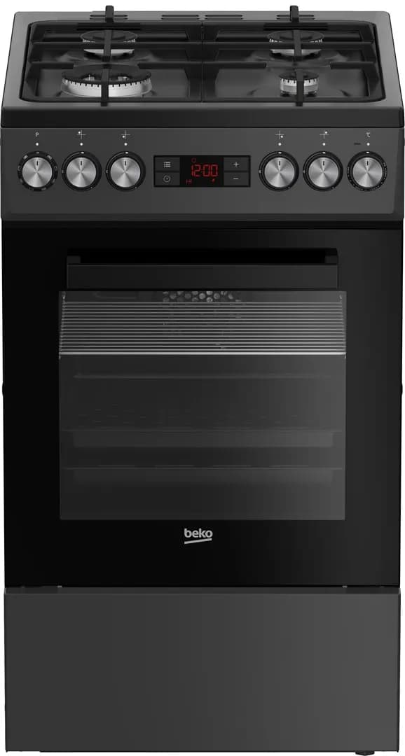 Beko Kuchnia gazowo-elektryczna FSM51330DAOT b300 | termoobieg | SteamShine | prowadnice, zdjęcie 1 z 5