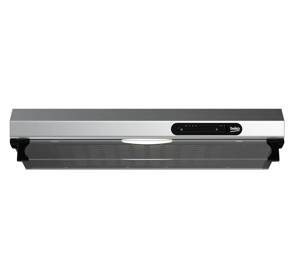 Beko Okap podszafkowy CFB6310X 60 cm | 160 m3/h | LED | inox, zdjęcie 1 z 2