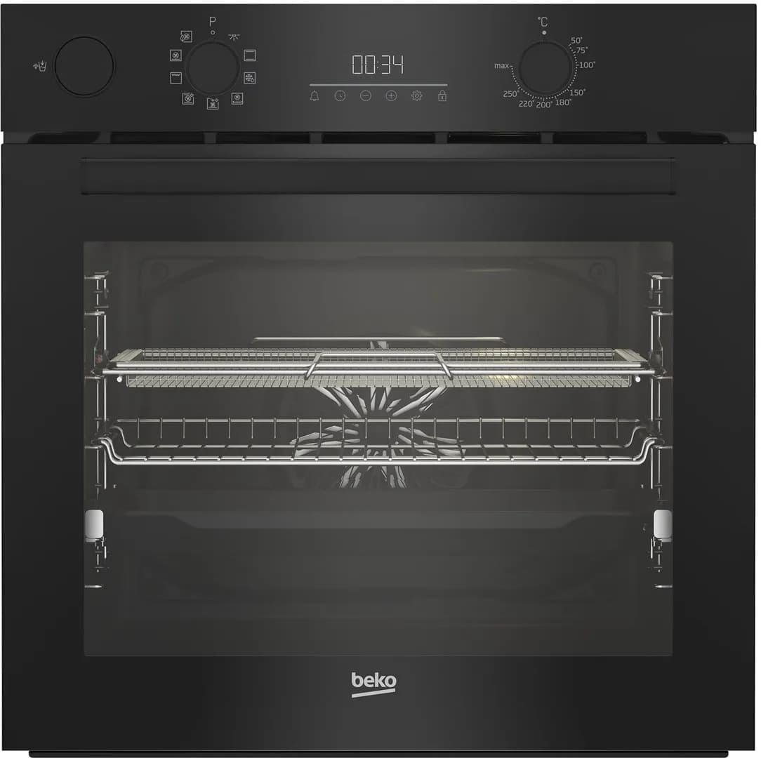 Beko Piekarnik elektryczny do zabudowy BBIS17300BSEA 71 l | pyroliza | termoobieg | grill, zdjęcie 1 z 4