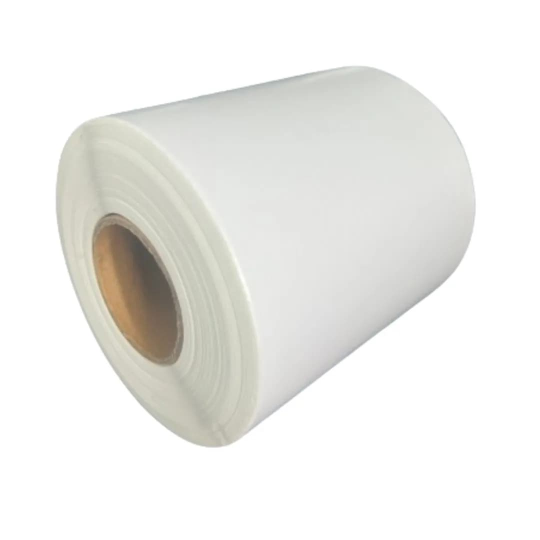 Bestpak Etykieta termiczna z perforacją, papier termiczny 100x170. 300 szt. 0,25 GILZA, biała, zdjęcie 1 z 3