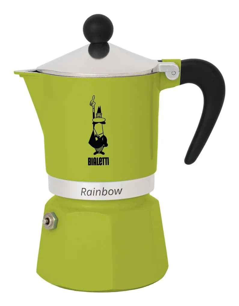 Bialetti Kawiarka Rainbow Espresso Maker (kolor zielony), zdjęcie 1 z 4