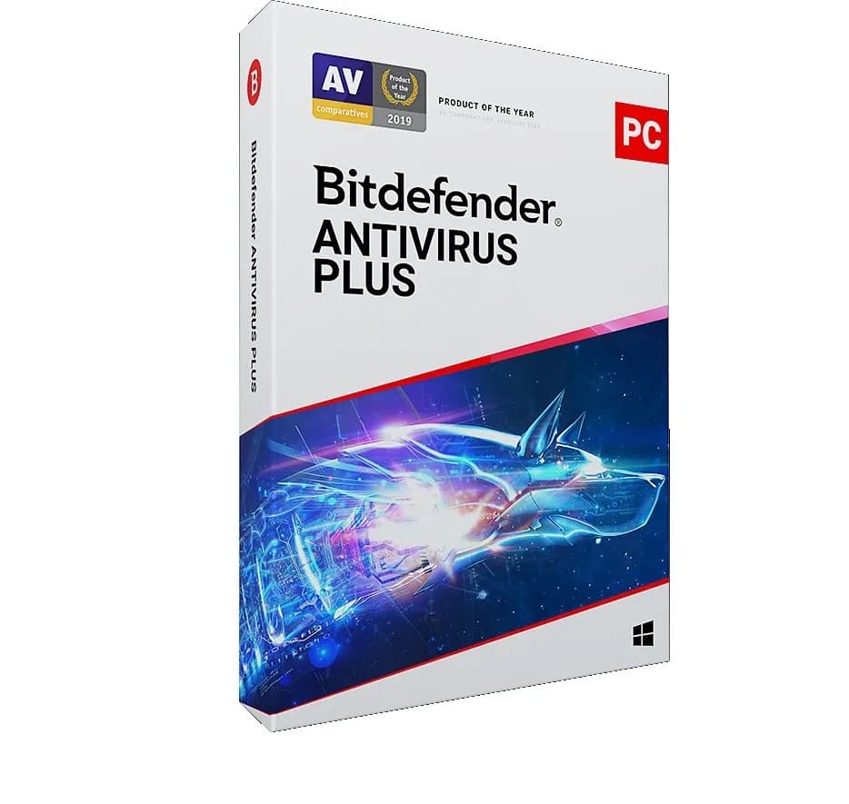 Bitdefender Antivirus Plus (10 stan.; 12 miesięcy; Wersja cyfrowa; Domowa, Komercyjna)