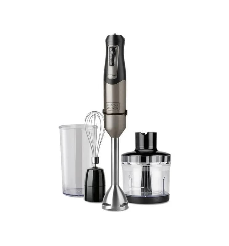 Black+decker Blender ręczny BXHBA1200E 1200W | 3 funkcje | tryb turbo, zdjęcie 1 z 11