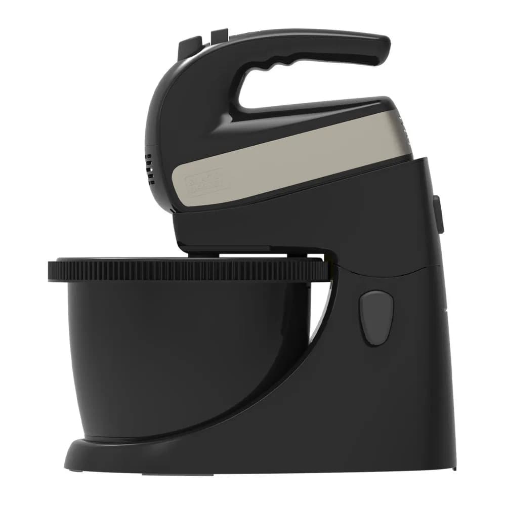 Black+decker Mikser ręczny z misą BXMXA500E 500W | 2,5l | 5 poziomów prędkości | tryb turbo, zdjęcie 1 z 5