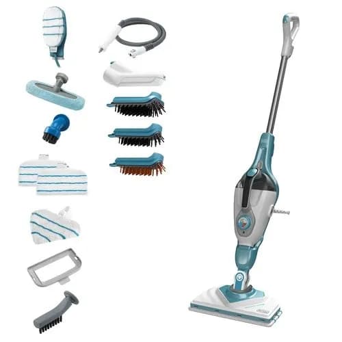 Black+decker Mop parowy 1600W BLACK&DECKER BHSM1610DSM, zdjęcie 1 z 12