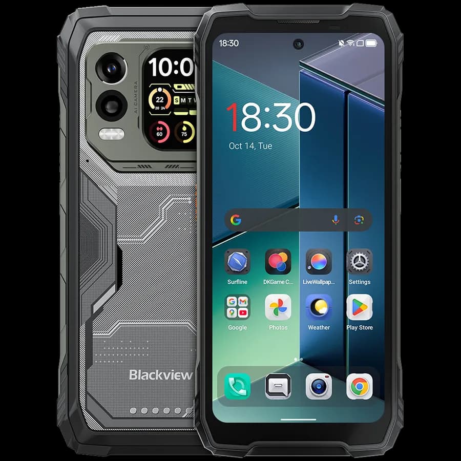 Blackview XPLORE 1 PRO Rugged Phone 5G 6.78 inch FHD 2.4k 2460x1080 120Hz + 2.01 inch 296x240, zdjęcie 1 z 7