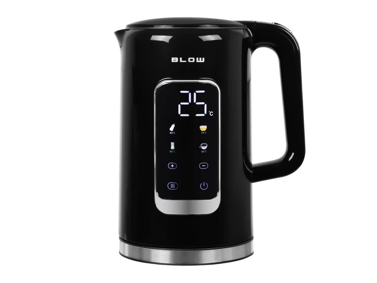 Blow Czajnik czarny z wyświetlaczem 2500W BK-17PBT WI-FI TUYA, zdjęcie 1 z 6
