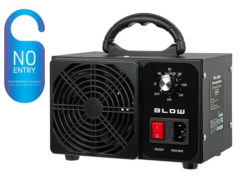 Blow Generator ozonu OZ-04 czarny ozonator 60 000 mg/h 140W, zdjęcie 1 z 4