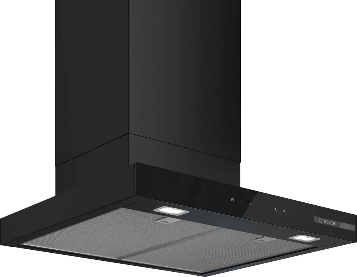Bosch Okap kominowy DWB63BC60 60 cm | 600 m3/h | EcoSilence Drive | LED | czarny, zdjęcie 1 z 8