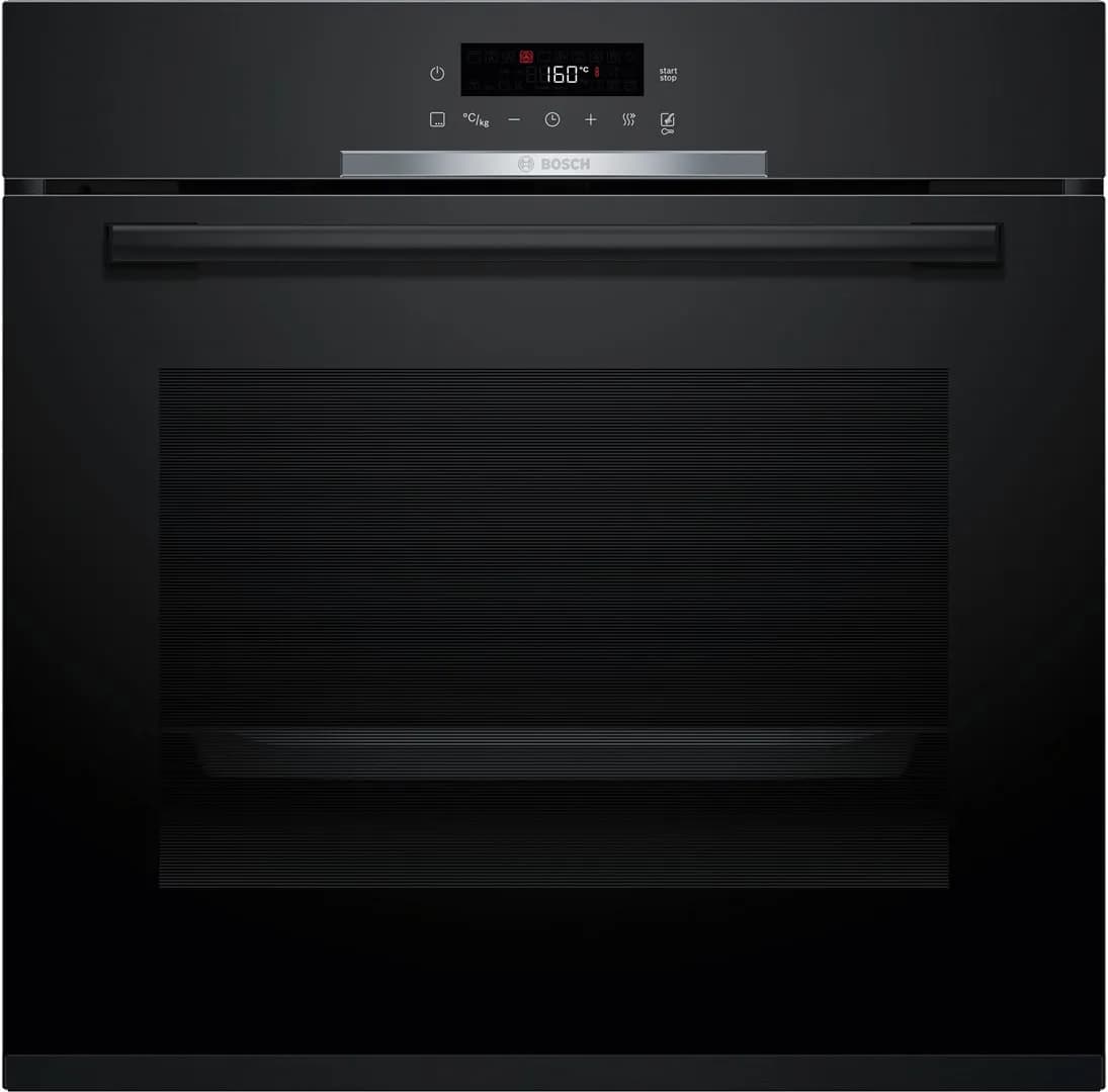 Bosch Piekarnik elektryczny HBA372EB4 Serie 4 71 l | AirFry | piroliza | hydroliza | czarny, zdjęcie 1 z 3