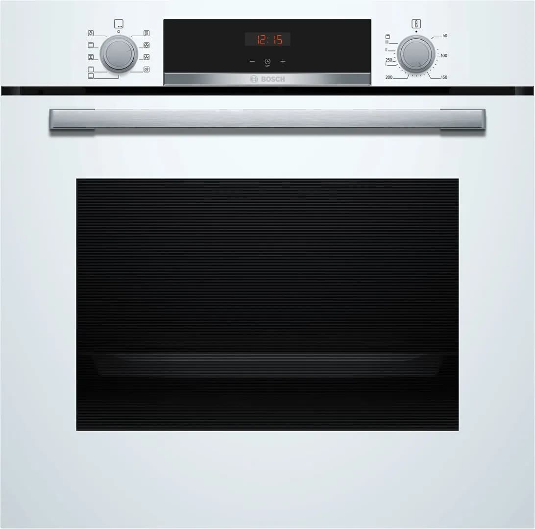Bosch Piekarnik elektryczny HBA534BW3 Serie 4 71 l | termoobieg 3D | hydroliza | prowadnice, zdjęcie 1 z 2