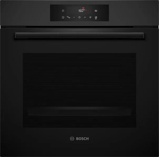 Bosch Piekarnik elektryczny HBA572EM3 Serie 4 71 l | AirFry | pyroliza | termoobieg | czarny mat, zdjęcie 1 z 9