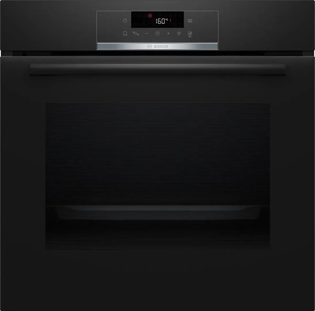Bosch Piekarnik parowy HQG572EB3 Serie 4 71 l | AddedSteam | termoobieg 3D | grill | czarny, zdjęcie 1 z 10