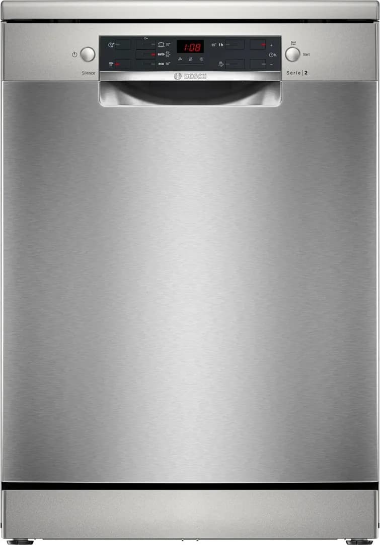 Bosch Zmywarka wolnostojąca 60 cm SMS25GI09F Serie 2 | klasa A | 12 kpl | HygienePlus |, zdjęcie 1 z 8