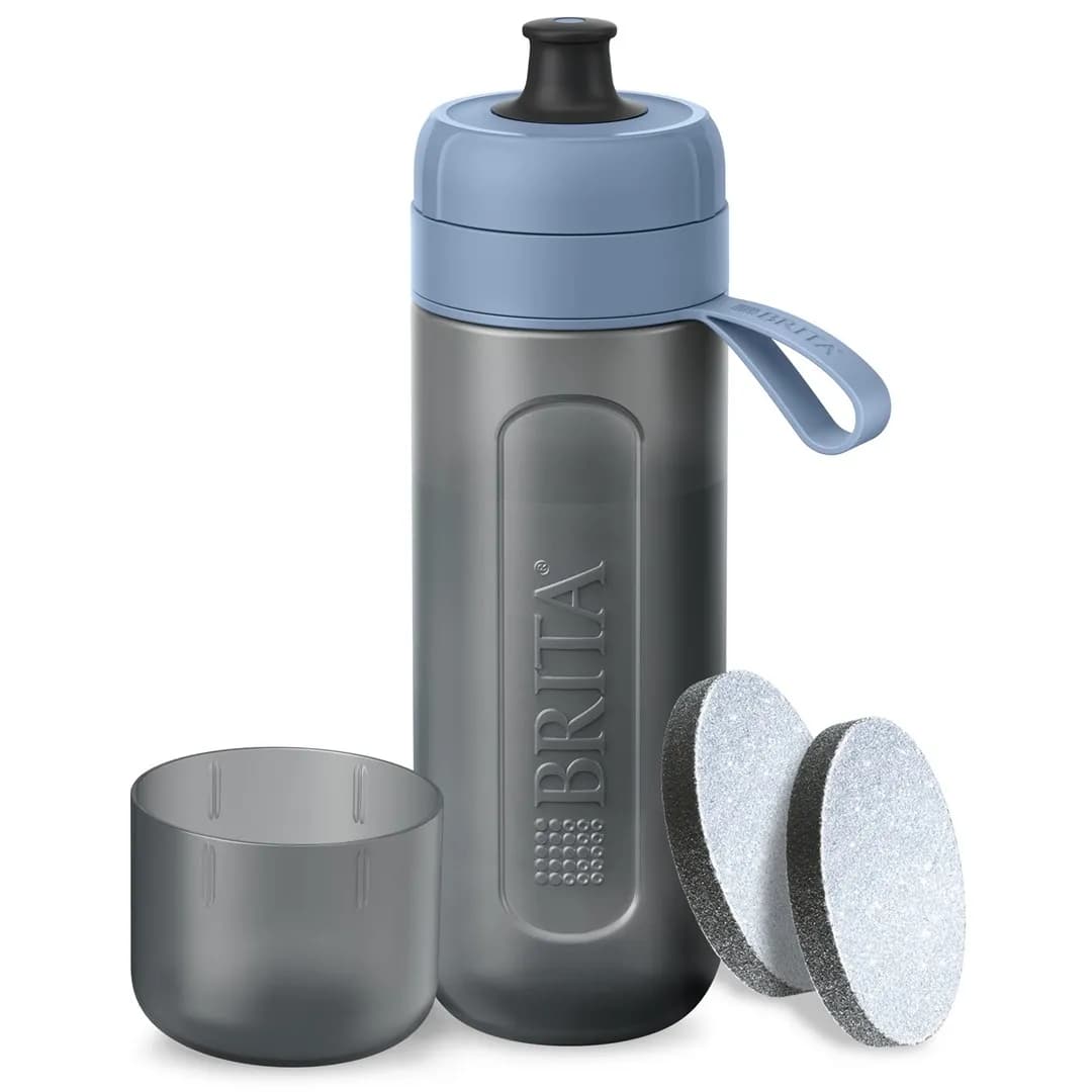 Brita Butelka filtrująca Active pastelowy błękit 2 dyski, zdjęcie 1 z 12