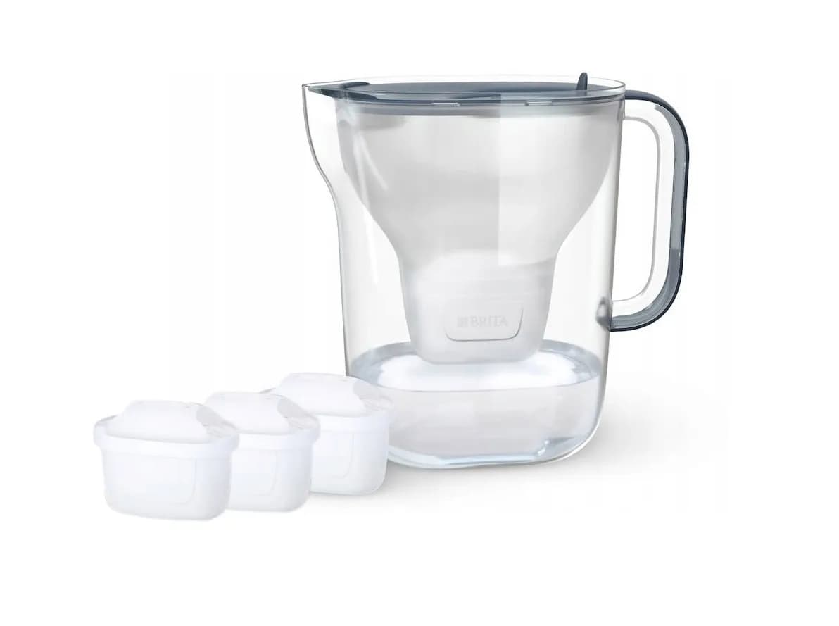Brita Dzbanek Essential XL+3 wkłady ciemnoniebieski, zdjęcie 1 z 12
