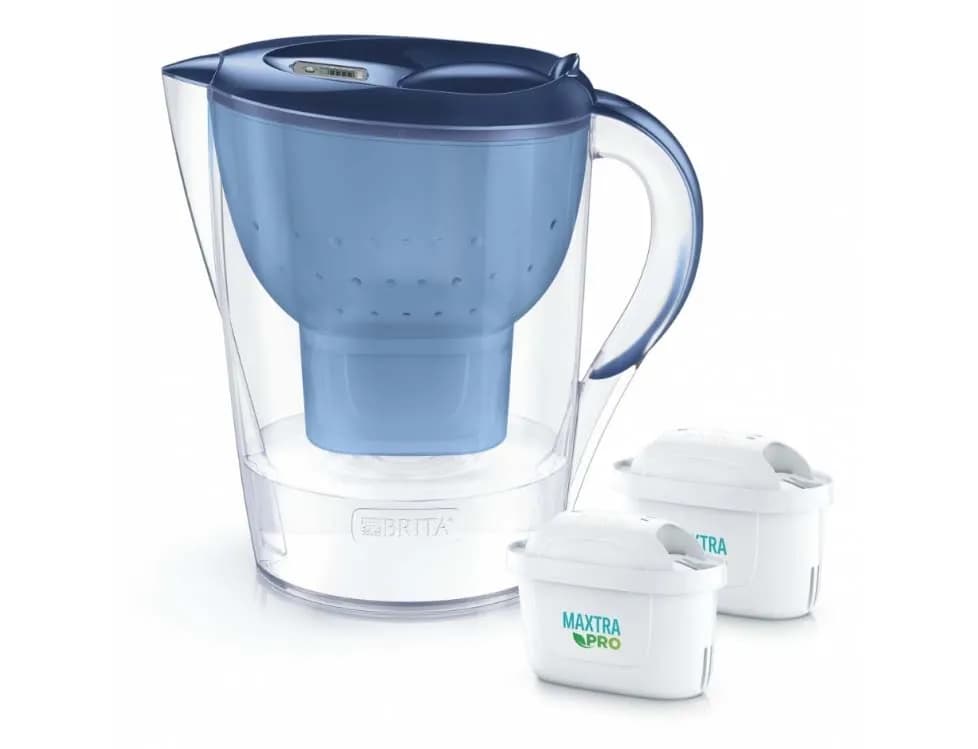 Brita Dzbanek filtrujący Marella XL+2 wkłady MaxtraPro PP (3,5l; niebieski), zdjęcie 1 z 5