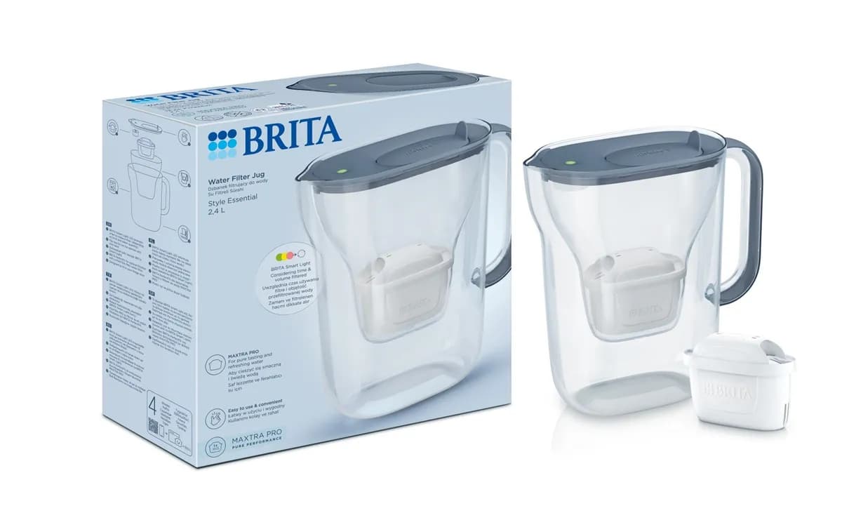 Brita Dzbanek filtrujący Style Essential+1 Maxtra Pro PP (grafitowy), zdjęcie 1 z 7