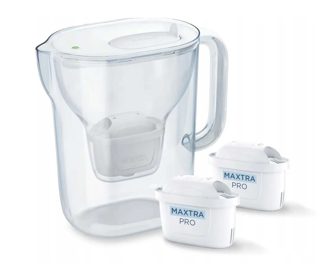 Brita Dzbanek filtrujący Style Essential+2 wkłady MaxtraPro PP (2,4l; biały), zdjęcie 1 z 4
