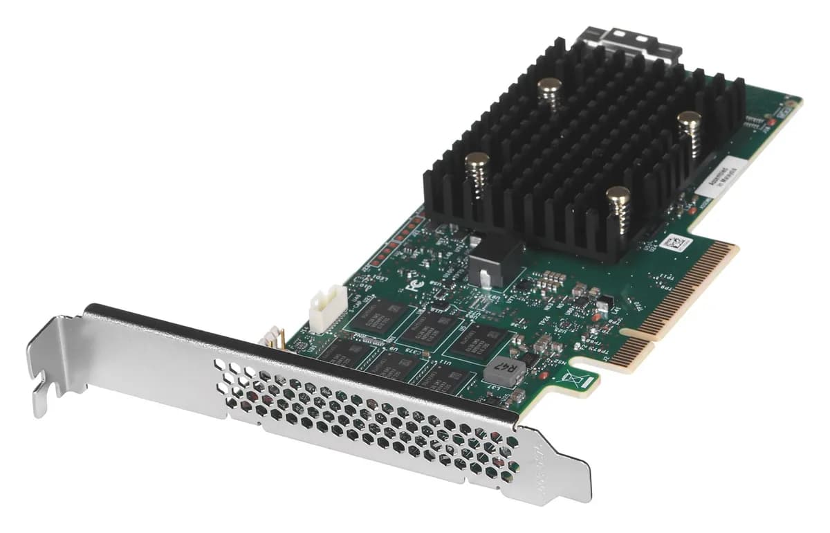 Broadcom karta MegaRAID 9560-8i 12Gb/s SAS/SATA/NVMe 4GB PCIe 4.0 x8, 1 x8 SFF-8654, zdjęcie 1 z 4