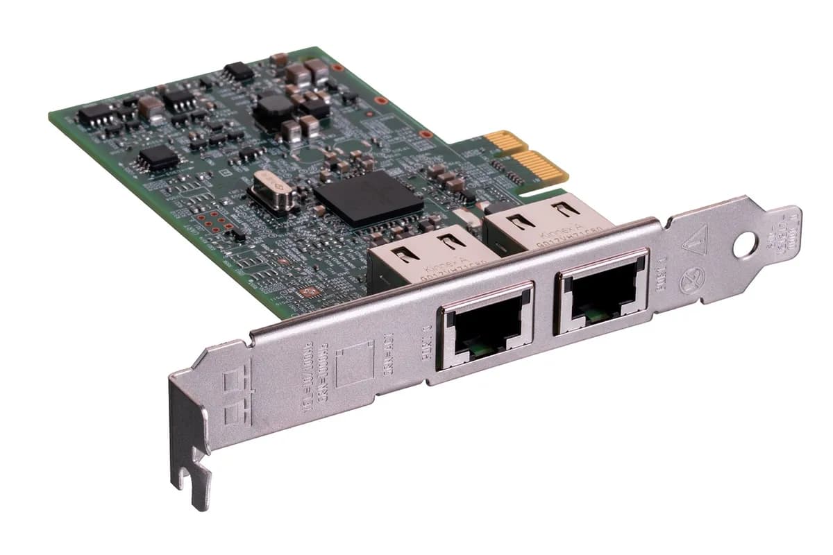 Broadcom karta sieciowa BCM5720-2P 2x 1GbE RJ45 PCIe NIC 2.0 x1, zdjęcie 1 z 7
