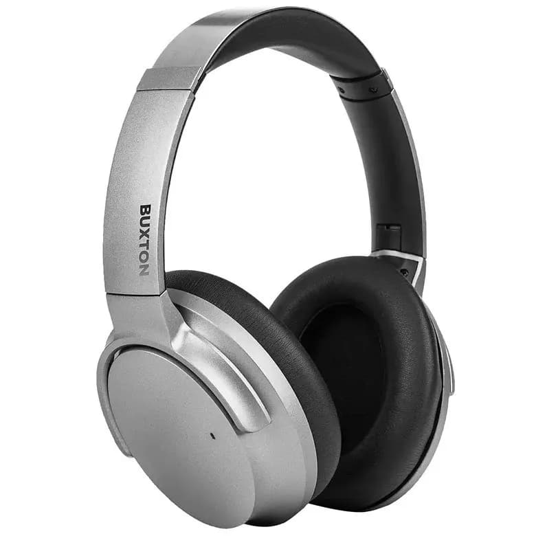 Buxton BHP-18000 - Słuchawki Bluetooth nauszne srebrne, zdjęcie 1 z 4