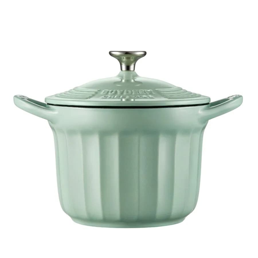Buydeem Emaliowane naczynie żeliwne 1,8L, CP541, Cozy Greenish, zdjęcie 1 z 3