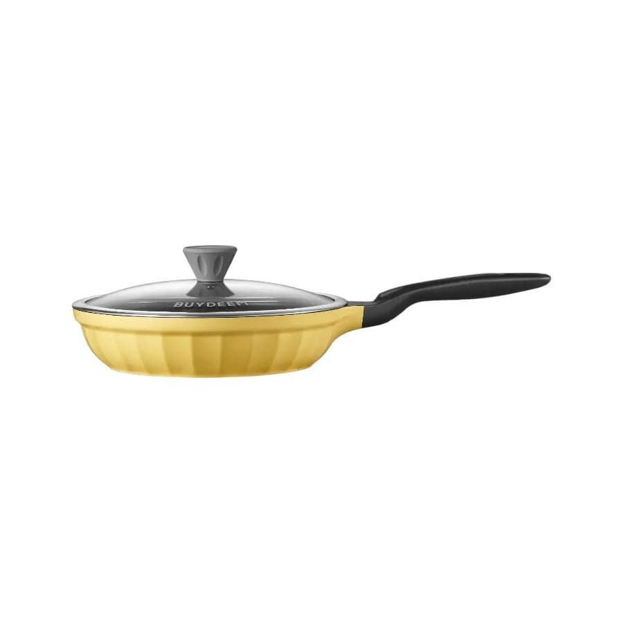 Buydeem Patelnia alum. nieprzywierająca 25 cm CP151 Mellow Yellow, zdjęcie 1 z 3