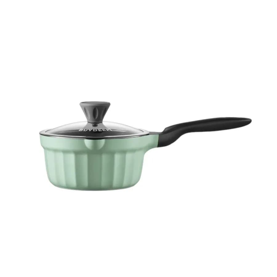 Buydeem Rondel emaliowany 1,8L CP141 Cozy Greenish, zdjęcie 1 z 3