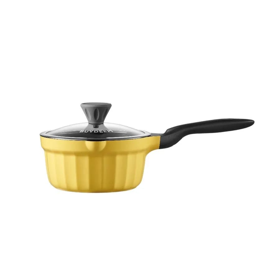 Buydeem Rondel emaliowany 1,8L CP141 Mellow Yellow, zdjęcie 1 z 4