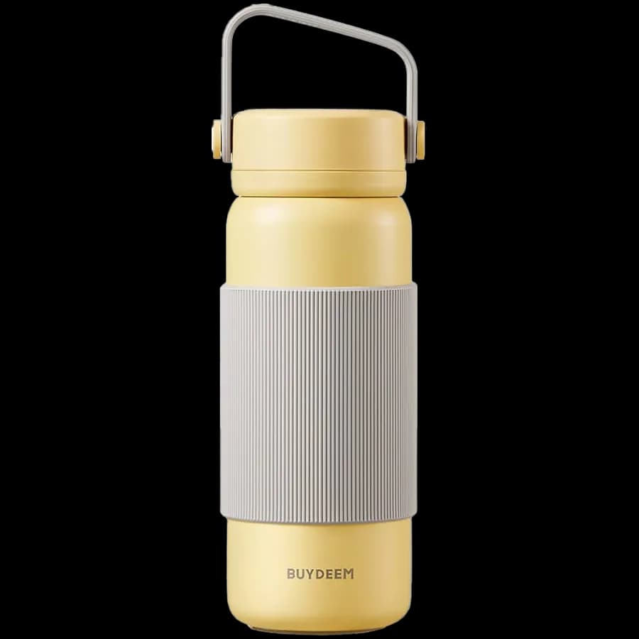 Buydeem Termos z zaparzaczem 400 ml, CD1011, Mellow Yellow, zdjęcie 1 z 2