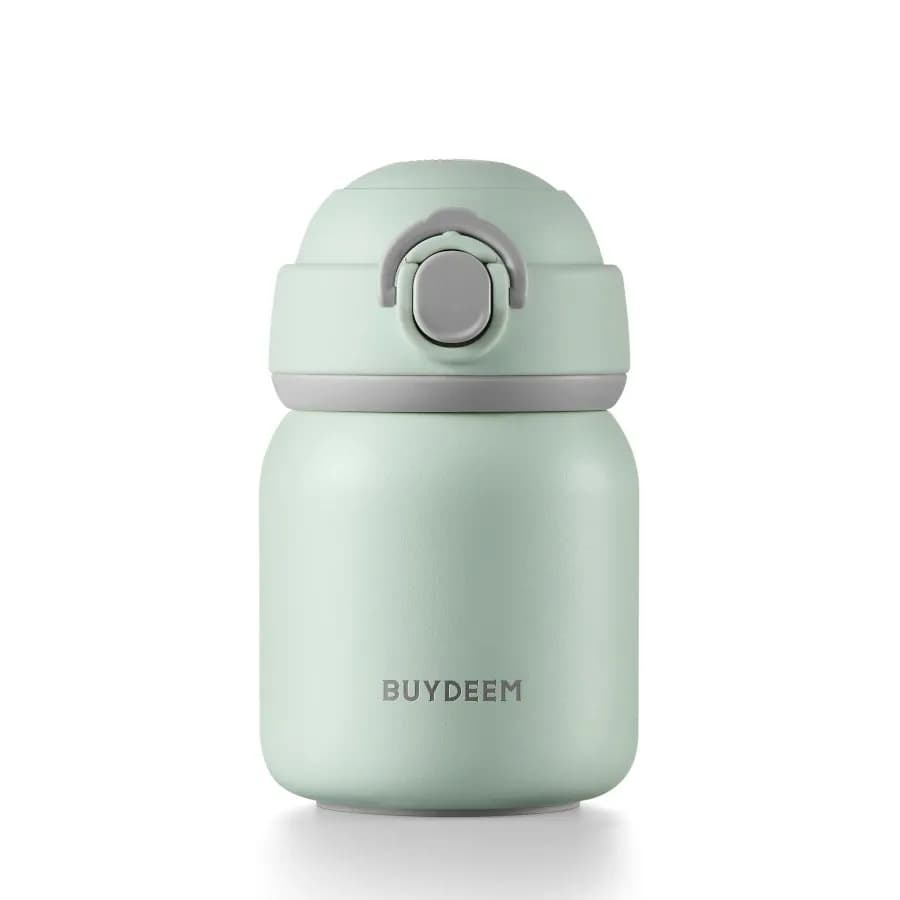 Buydeem Termos ze stali nierdzewnej 200ml, TAN200, Cozy Greenish, zdjęcie 1 z 5