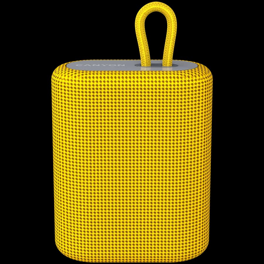 Canyon Głośnik Bluetooth BSP-4 5W Radio FM Żółty, zdjęcie 1 z 4