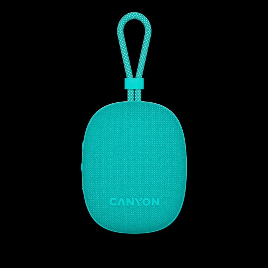 Canyon Głośnik Bluetooth OnMove 12 IPX7 TWS 5W Miętowy, zdjęcie 1 z 3