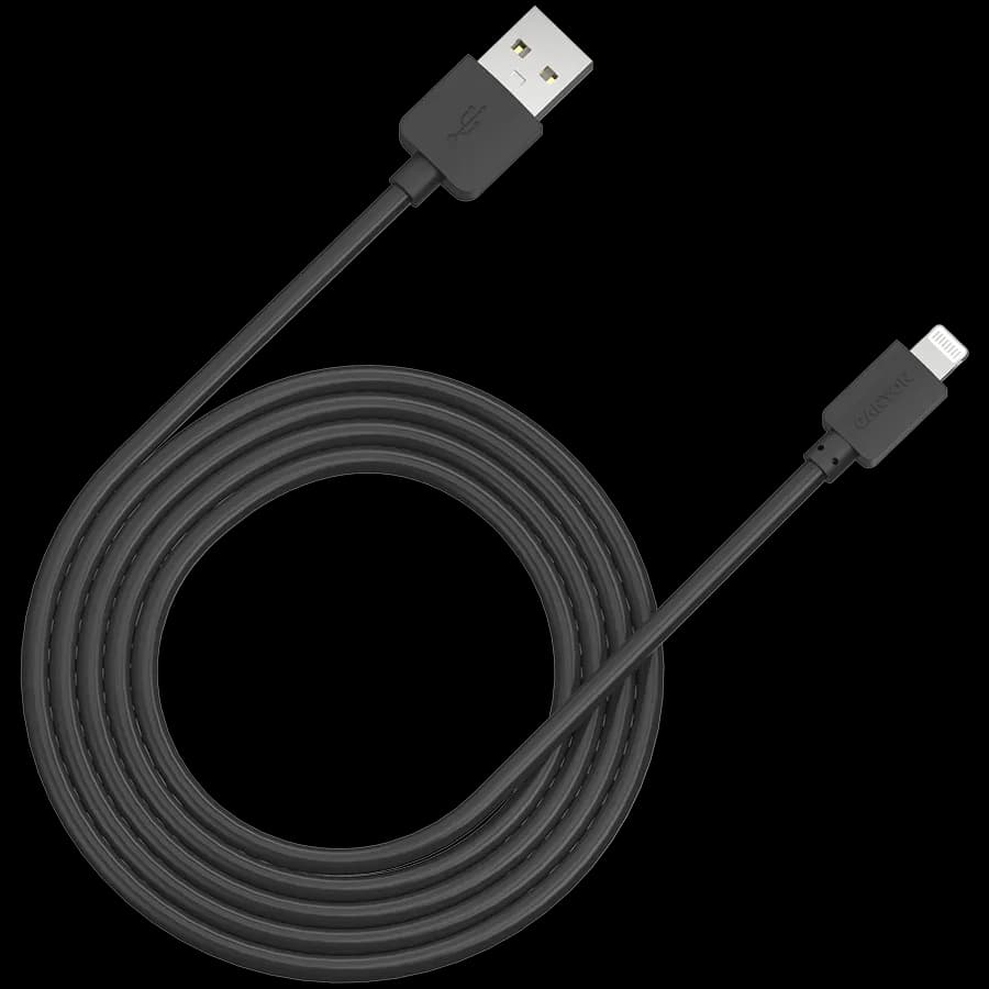 Canyon Kabel CFI-1 USB do Lightning 5W 1m Czarny, zdjęcie 1 z 2