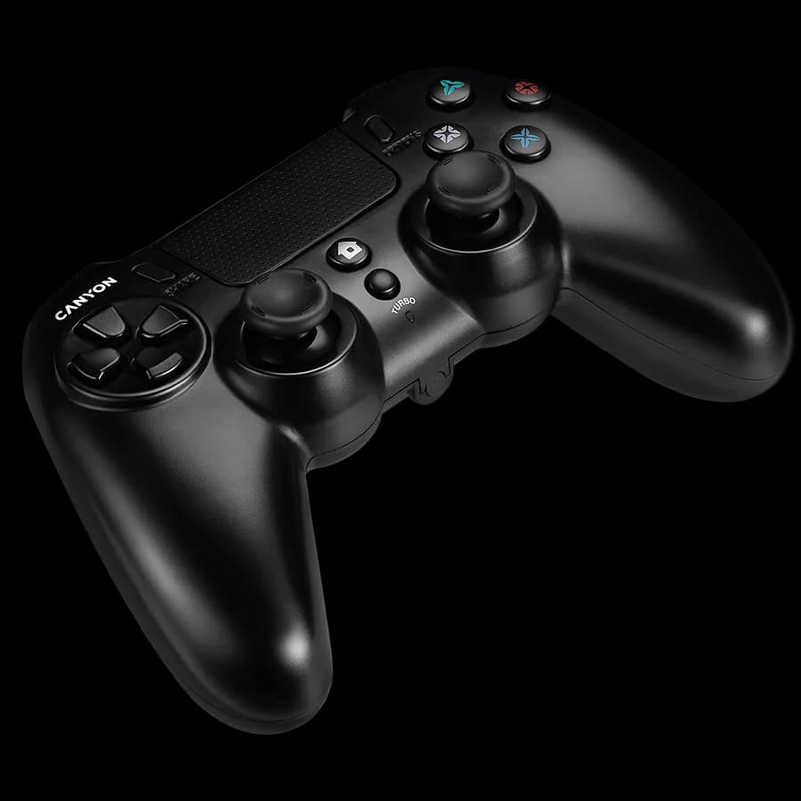 Canyon Kontroler bezprzewodowy GP-W5 PS4 Czarny, zdjęcie 1 z 4