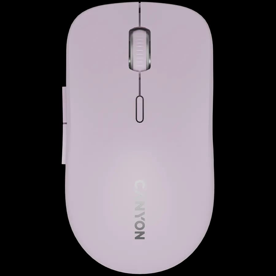 Canyon Mysz bezprzewodowa MW-12 Dwa Tryby Różowa, zdjęcie 1 z 5