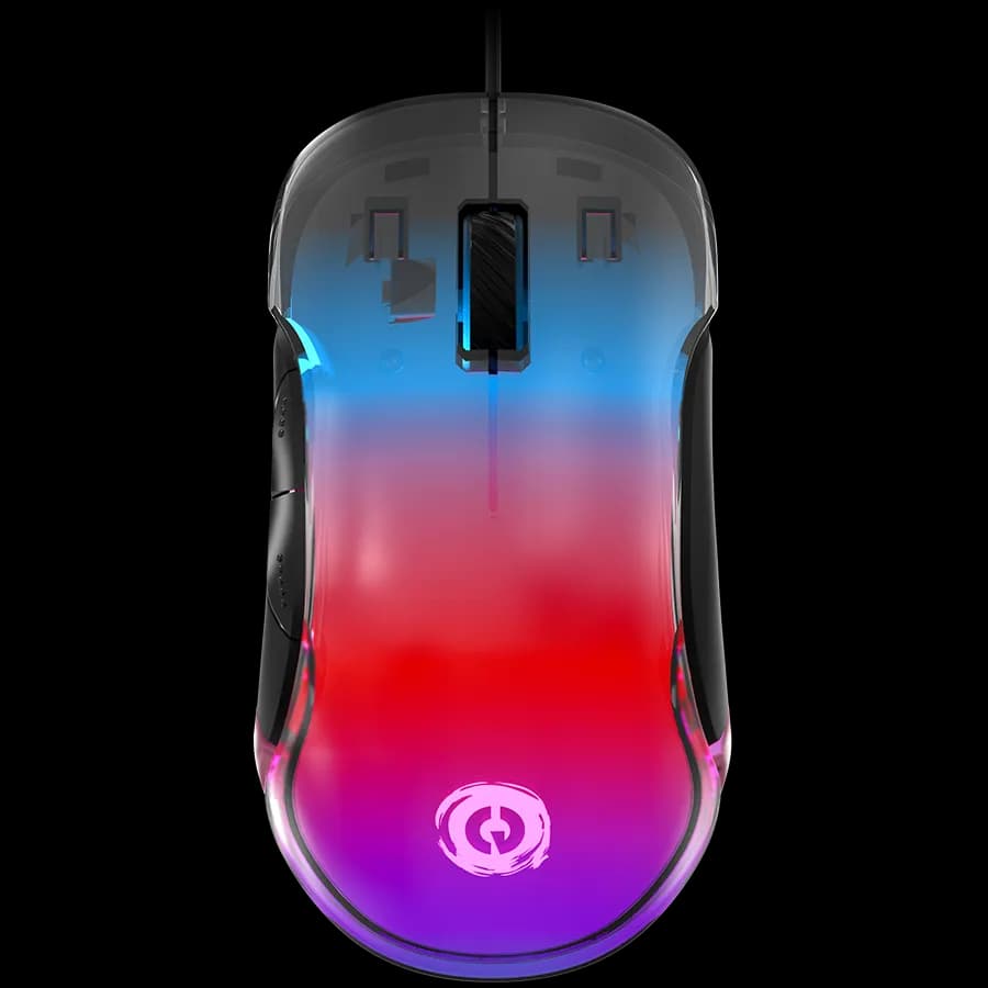 Canyon Mysz gamingowa Braver GM-728 LED 7 Przyc. Przew. Czarna, zdjęcie 1 z 4