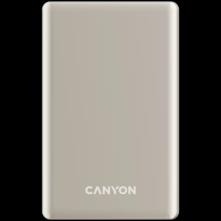 Canyon Powerbank OnPower 505 slim Magsafe 5000 mAh PD20W Beżowy, zdjęcie 1 z 6