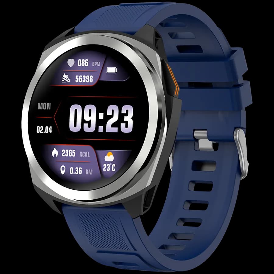 Canyon Smartwatch Maveric SW-83 GPS Srebrno - Niebieski, zdjęcie 1 z 7