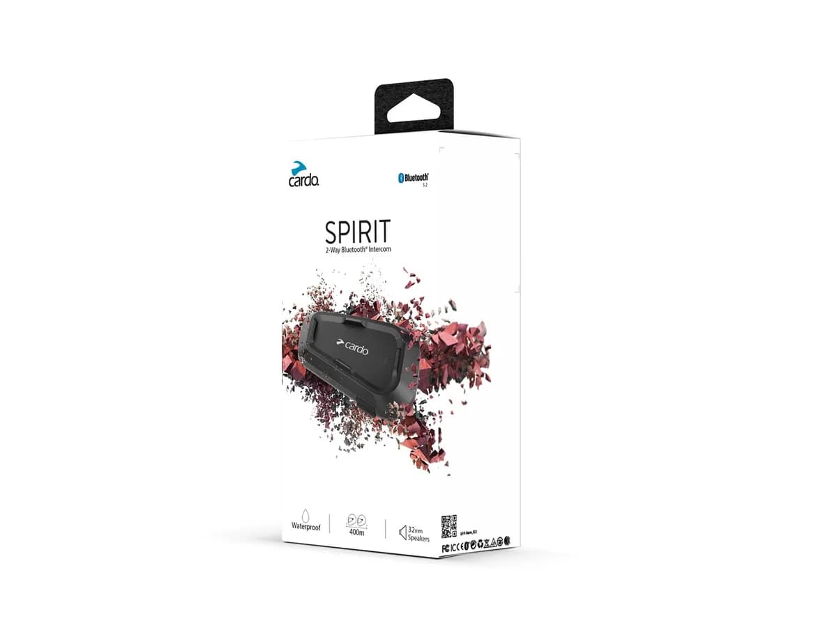 Cardo SPIRIT SINGLE - Interkom motocyklowy (OUTLET), zdjęcie 1 z 4